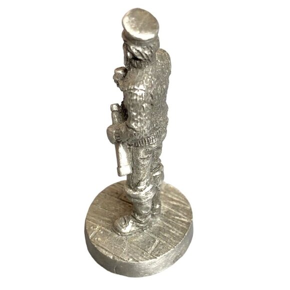 Hudson Fine Pewter Fishing Sea Captain Ahab Miniature Nautical Figurine Vintage - Picture 14 of 16